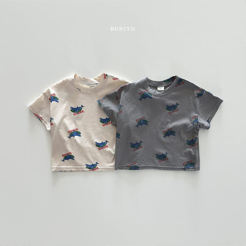 Bonito - Korean Baby Fashion - #babygirlfashion - Shark Tee