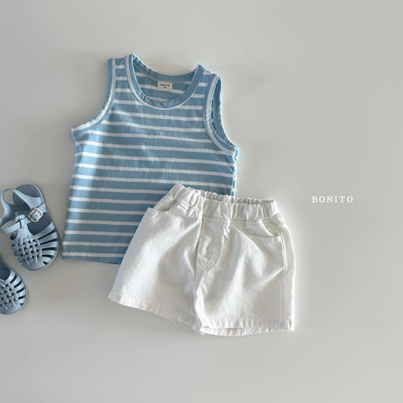Bonito - Korean Baby Fashion - #babygirlfashion - ST Sleeveless Tee - 10
