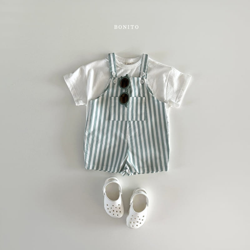 Bonito - Korean Baby Fashion - #babygirlfashion - ST Span Dungarees Pants - 7