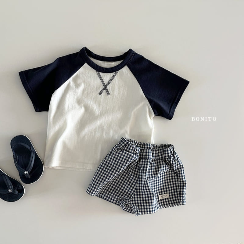 Bonito - Korean Baby Fashion - #babygirlfashion - Raglan Guy Short Sleeve Tee - 7