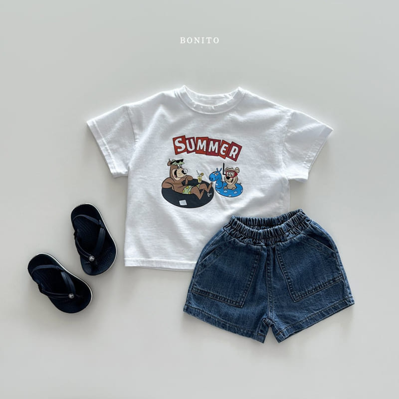 Bonito - Korean Baby Fashion - #babylifestyle - Pu Pu Summer Tee - 5