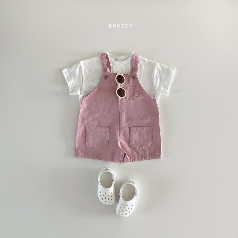 Bonito - Korean Baby Fashion - #babyoninstagram - Pig Dungarees Pants - 9