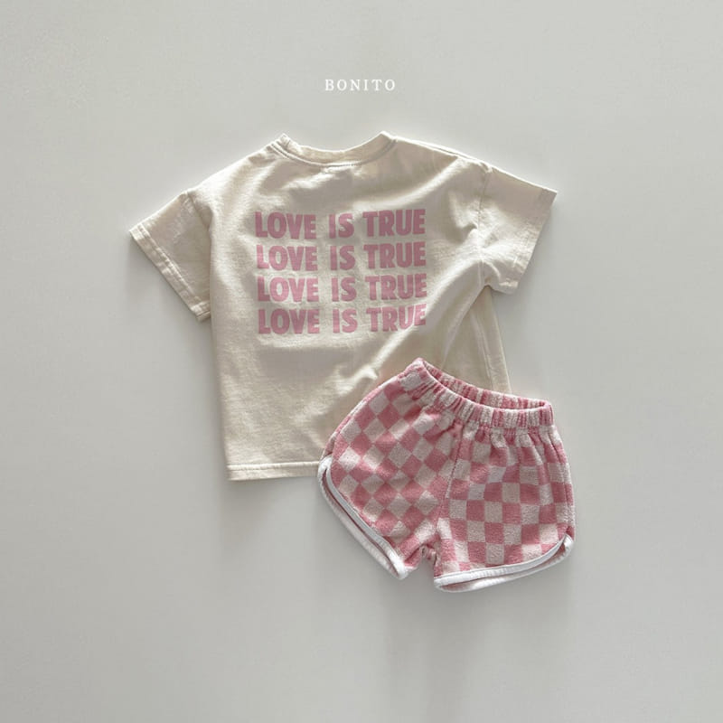 Bonito - Korean Baby Fashion - #babyoninstagram - Terry Check Shorts - 7