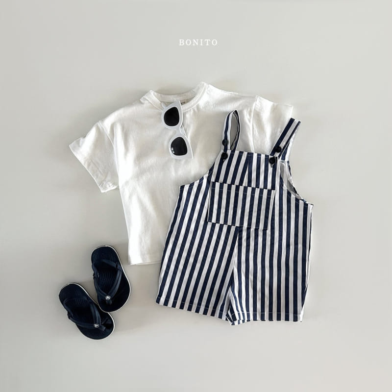 Bonito - Korean Baby Fashion - #babyoninstagram - ST Span Dungarees Pants - 9
