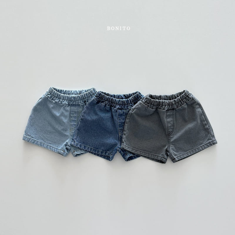 Bonito - Korean Baby Fashion - #babyoninstagram - Denim Shorts