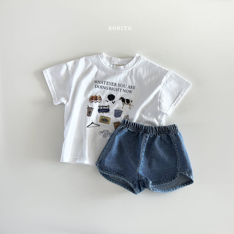 Bonito - Korean Baby Fashion - #babyootd - Cow Tee - 5