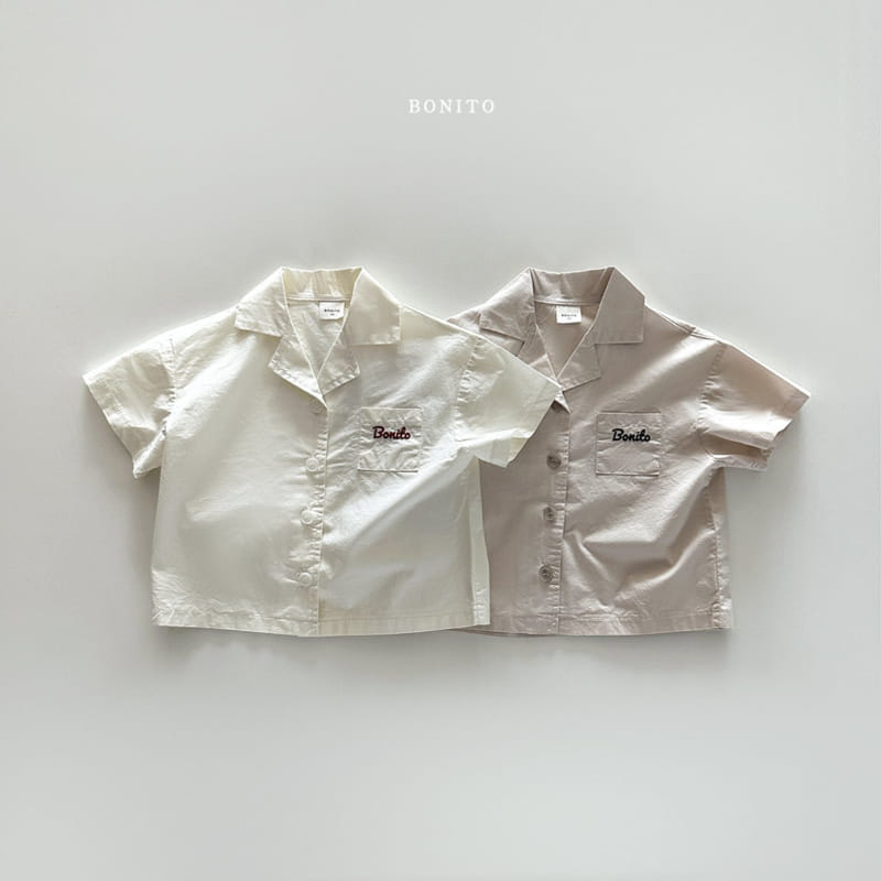Bonito - Korean Baby Fashion - #babyootd - Pocket Shirt