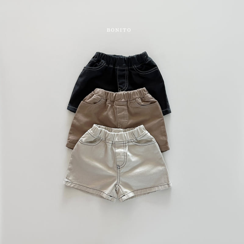 Bonito - Korean Baby Fashion - #babyoutfit - Stitch Shorts
