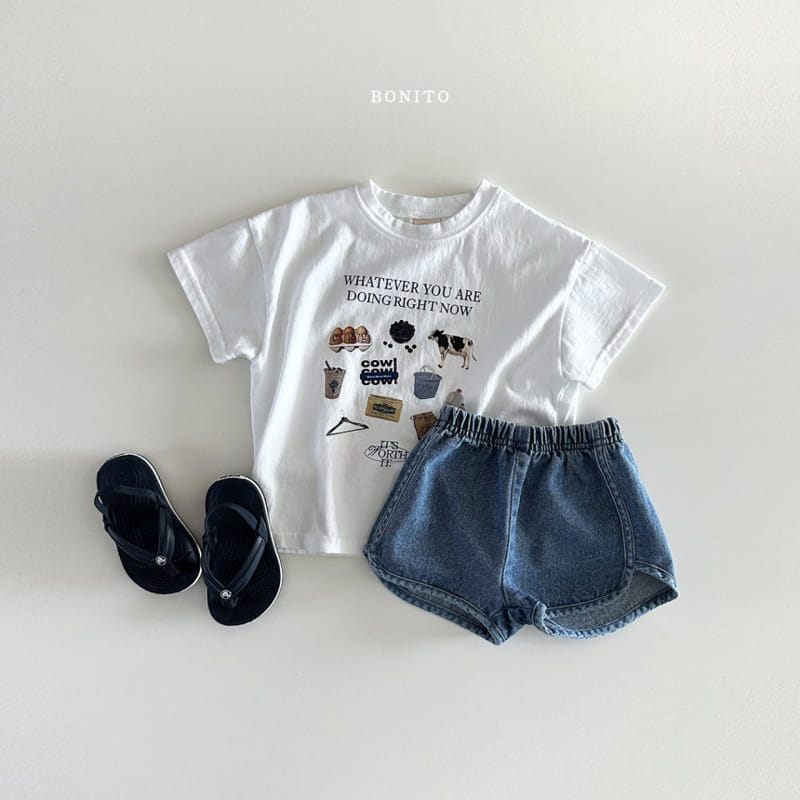Bonito - Korean Baby Fashion - #babyoutfit - Cow Tee - 6