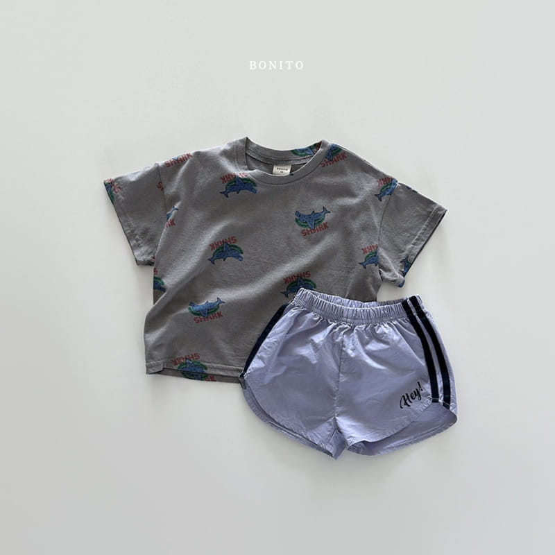 Bonito - Korean Baby Fashion - #babyoutfit - Shark Tee - 5