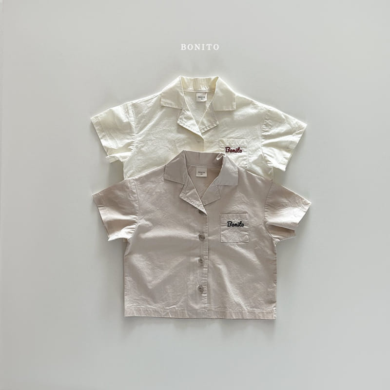 Bonito - Korean Baby Fashion - #babyoutfit - Pocket Shirt - 2