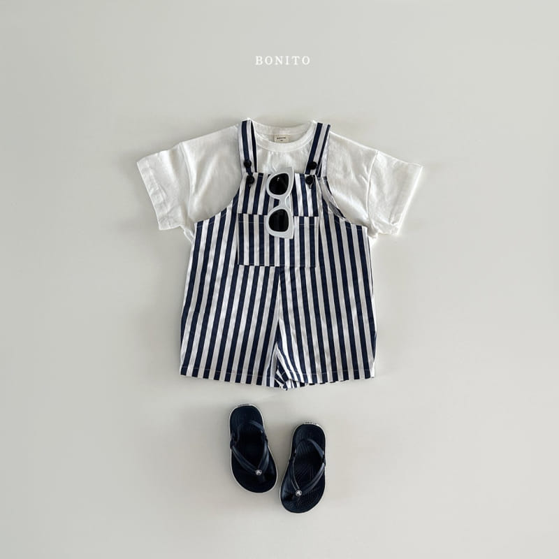 Bonito - Korean Baby Fashion - #babyoutfit - ST Span Dungarees Pants - 11