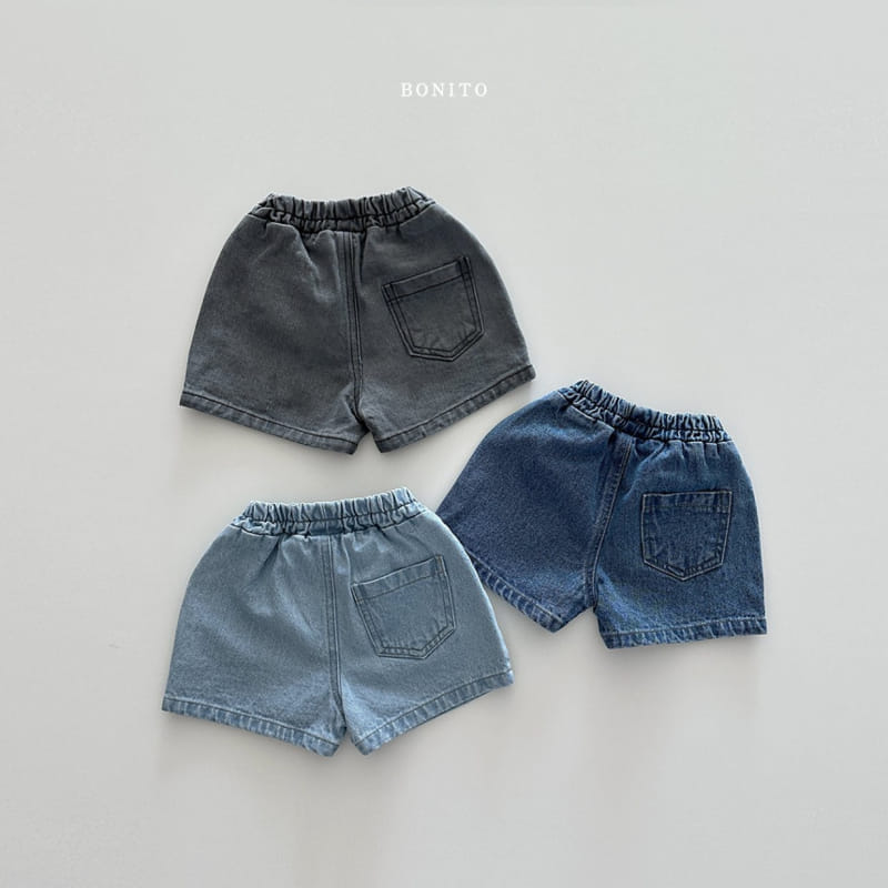 Bonito - Korean Baby Fashion - #babyoutfit - Denim Shorts - 3