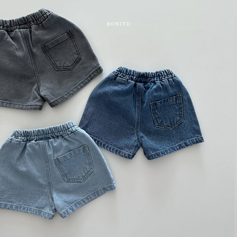 Bonito - Korean Baby Fashion - #babyoutfit - Denim Shorts - 4