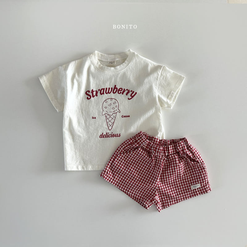 Bonito - Korean Baby Fashion - #babyoutfit - Icecream Tee - 10