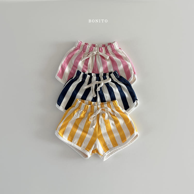 Bonito - Korean Baby Fashion - #babywear - Vertical Piping Shorts - 3