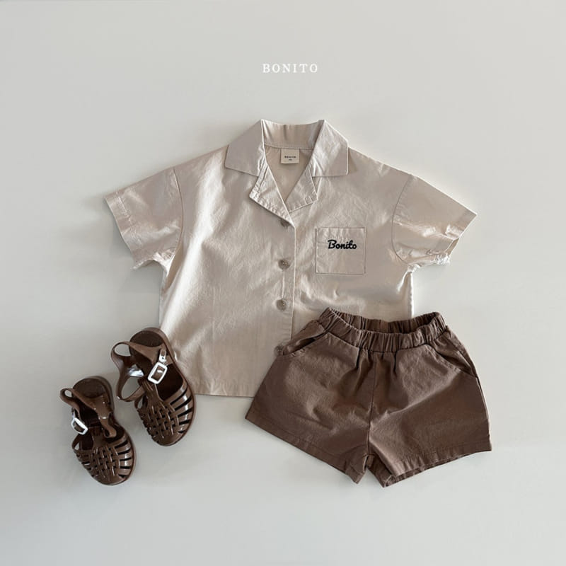 Bonito - Korean Baby Fashion - #babyoutfit - Pocket Shirt - 4