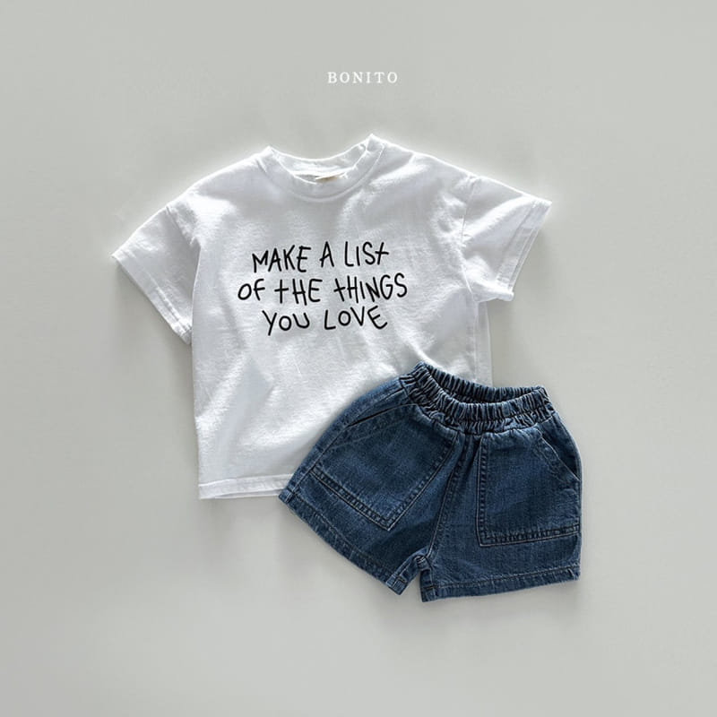 Bonito - Korean Baby Fashion - #babyoutfit - Make Tee - 4