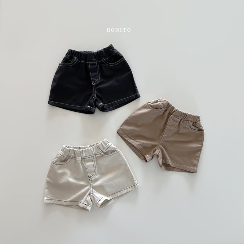 Bonito - Korean Baby Fashion - #onlinebabyboutique - Stitch Shorts - 3