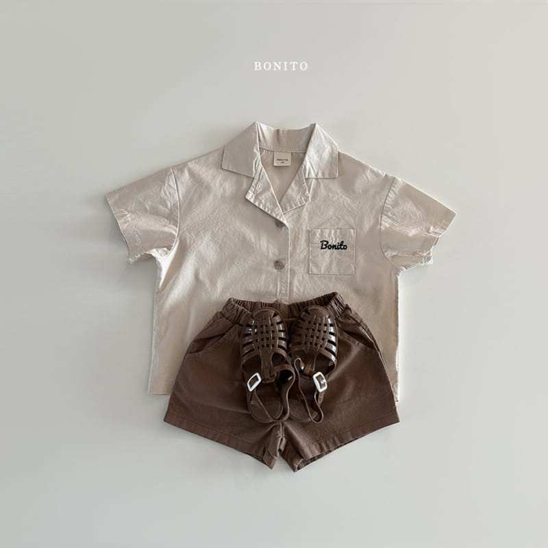 Bonito - Korean Baby Fashion - #onlinebabyshop - Pocket Shirt - 6
