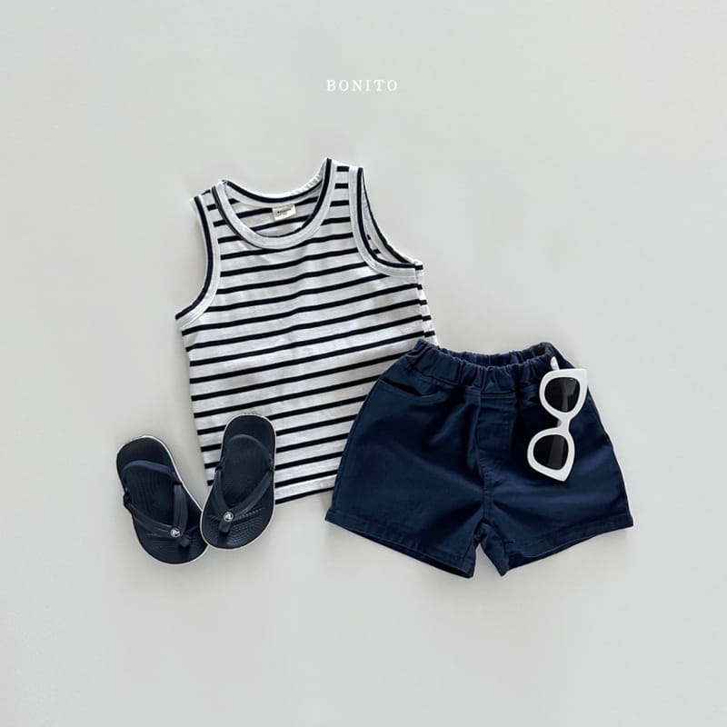 Bonito - Korean Baby Fashion - #onlinebabyshop - ST Sleeveless Tee - 3
