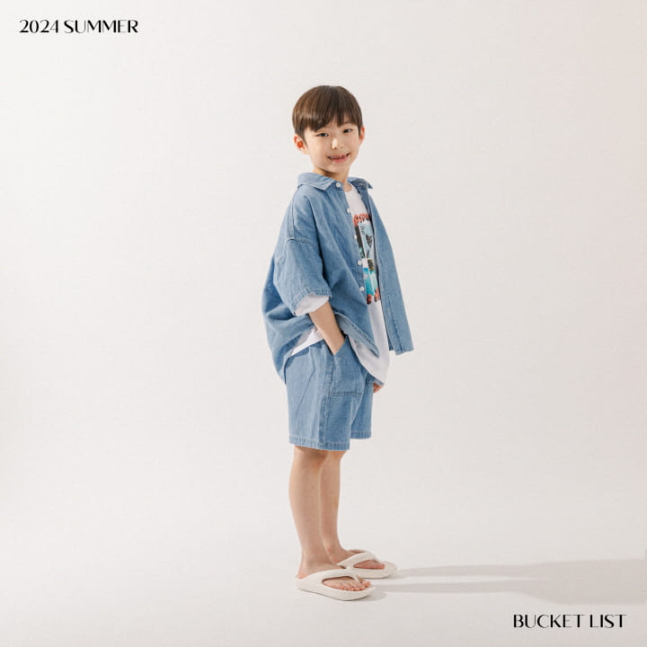 Bucket List - Korean Children Fashion - #fashionkids - Basic Shorts - 4