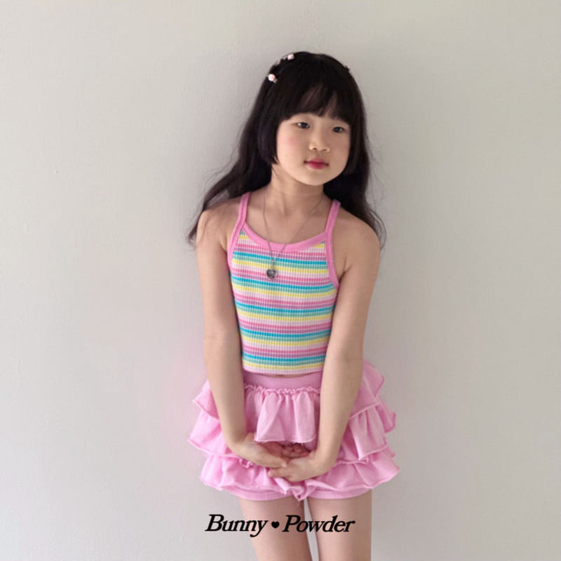 Bunny Powder - Korean Children Fashion - #kidsshorts - Haribo Sleeveless Tee - 6