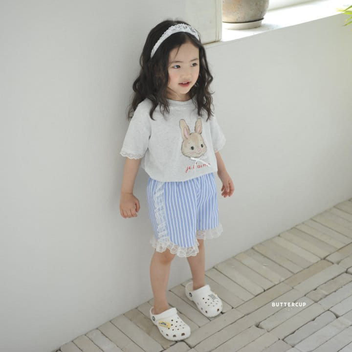 Buttercup - Korean Children Fashion - #Kfashion4kids - Ribbon Rabbit Long Tee