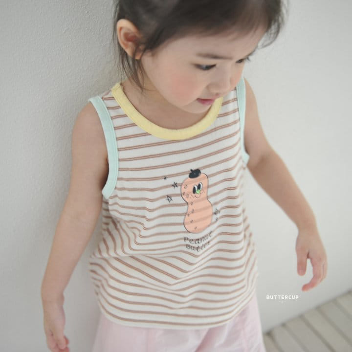 Buttercup - Korean Children Fashion - #Kfashion4kids - Peanut Butter Pin Tee