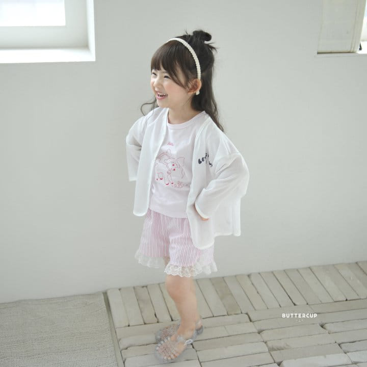 Buttercup - Korean Children Fashion - #childofig - Lace Vertical Pin Pants - 8