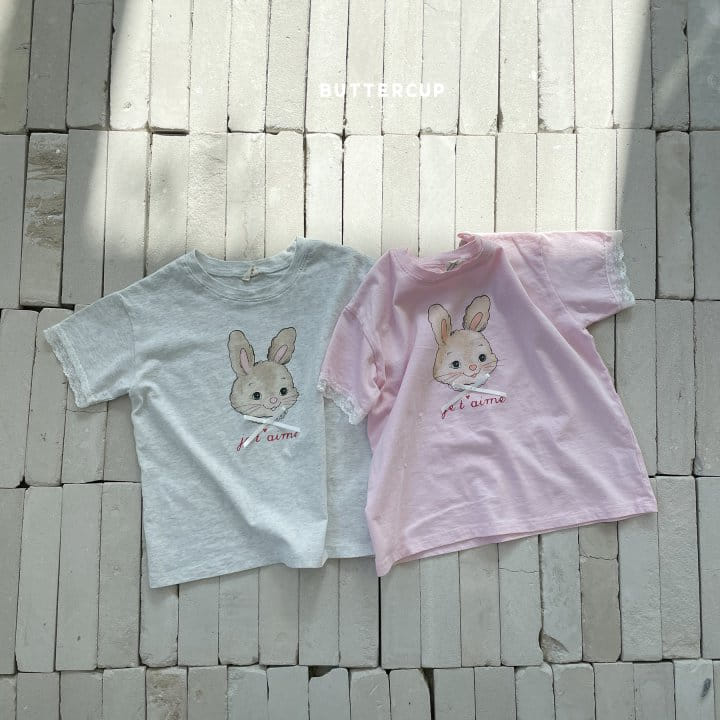 Buttercup - Korean Children Fashion - #childofig - Ribbon Rabbit Long Tee - 6