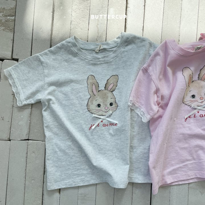 Buttercup - Korean Children Fashion - #childofig - Ribbon Rabbit Long Tee - 7