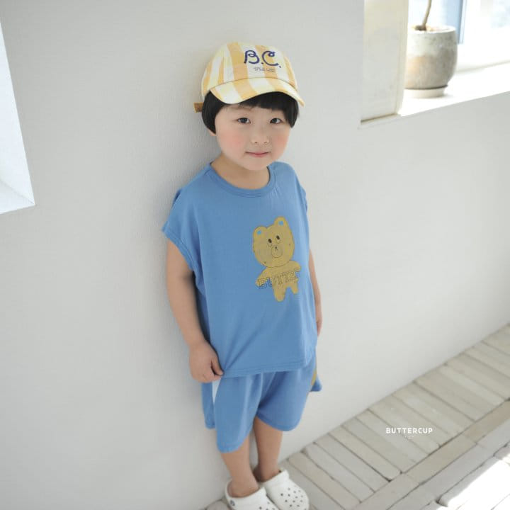 Buttercup - Korean Children Fashion - #childofig - Bears Line Top Bottom Set - 5