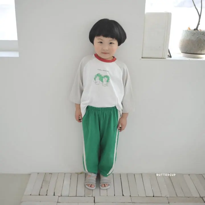 Buttercup - Korean Children Fashion - #childofig - Little Line Jogger Pants