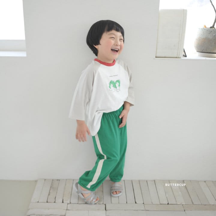 Buttercup - Korean Children Fashion - #childofig - Little Line Jogger Pants - 2