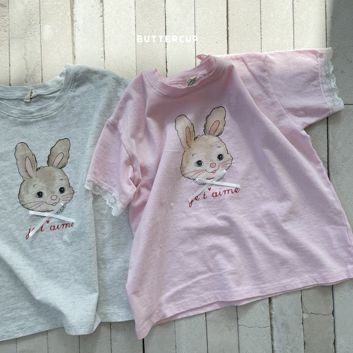 Buttercup - Korean Children Fashion - #childrensboutique - Ribbon Rabbit Long Tee - 8