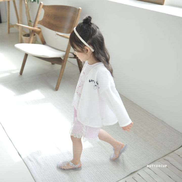 Buttercup - Korean Children Fashion - #designkidswear - Lace Vertical Pin Pants - 10
