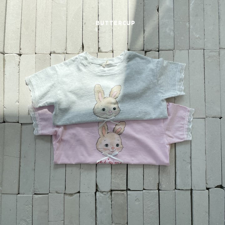 Buttercup - Korean Children Fashion - #discoveringself - Ribbon Rabbit Long Tee - 10