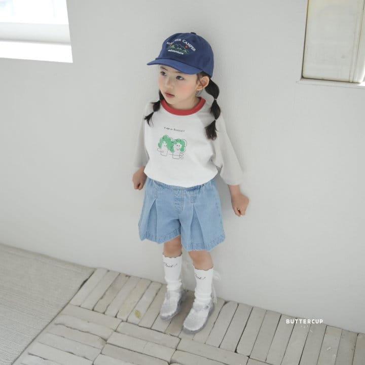 Buttercup - Korean Children Fashion - #discoveringself - Broccoli Raglan Tee - 3