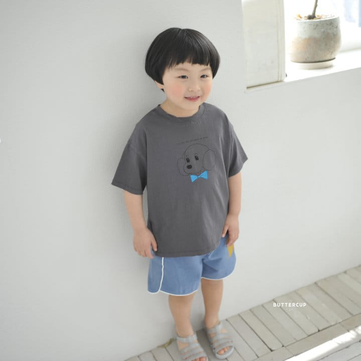 Buttercup - Korean Children Fashion - #kidsshorts - Ribbon Puff Tee - 3