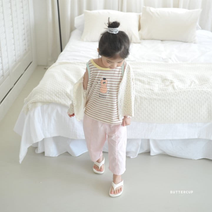 Buttercup - Korean Children Fashion - #magicofchildhood - Peanut Butter Pin Tee - 3