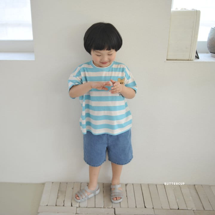 Buttercup - Korean Children Fashion - #magicofchildhood - Butter Bear Pin Tee - 2