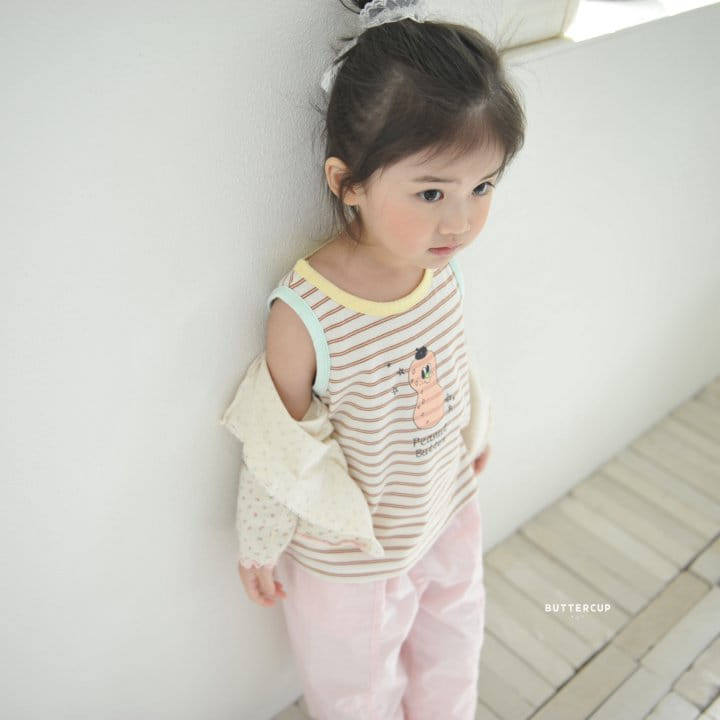 Buttercup - Korean Children Fashion - #magicofchildhood - Peanut Butter Pin Tee - 4