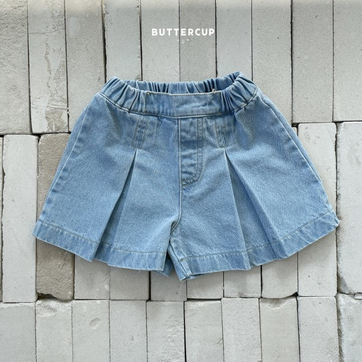 Buttercup - Korean Children Fashion - #minifashionista - Pleats Denim Pants - 7