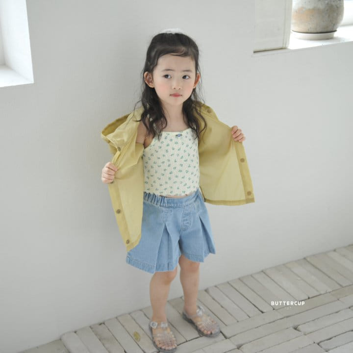 Buttercup - Korean Children Fashion - #minifashionista - Eyelet Flower Bustier  - 6