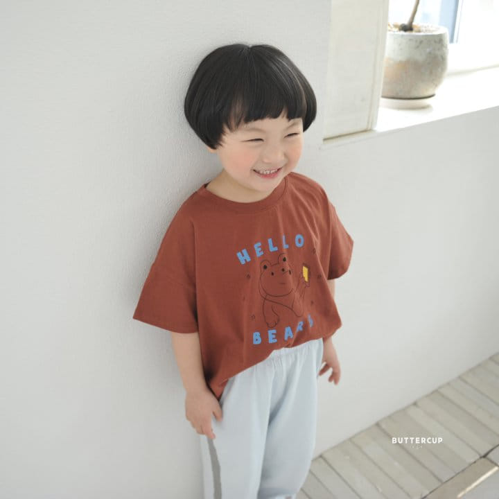 Buttercup - Korean Children Fashion - #prettylittlegirls - Listening Bear Tee
