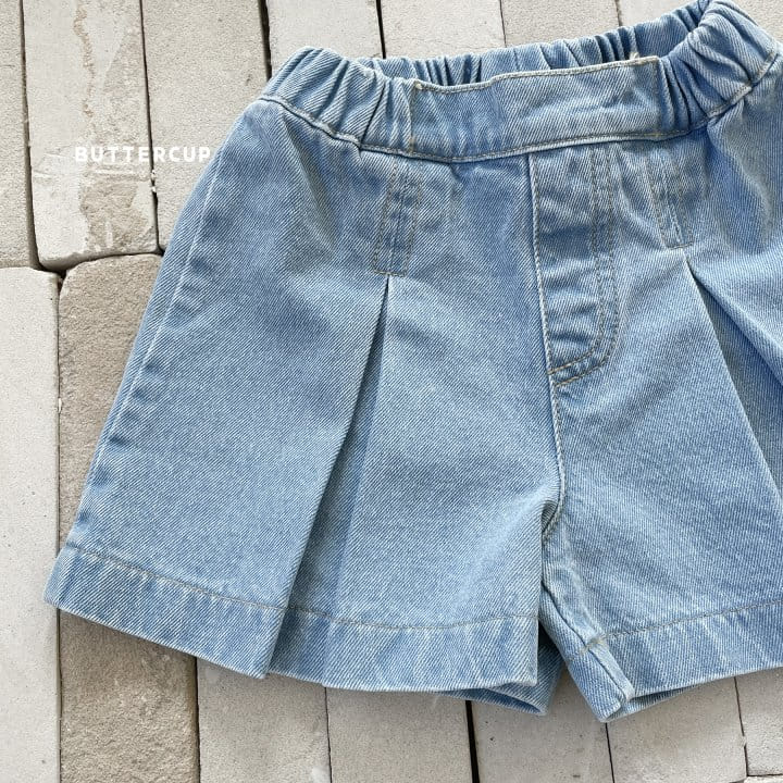Buttercup - Korean Children Fashion - #todddlerfashion - Pleats Denim Pants - 9