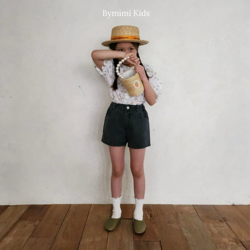 Bymimi - Korean Children Fashion - #Kfashion4kids - Vince Flower Blouse - 3