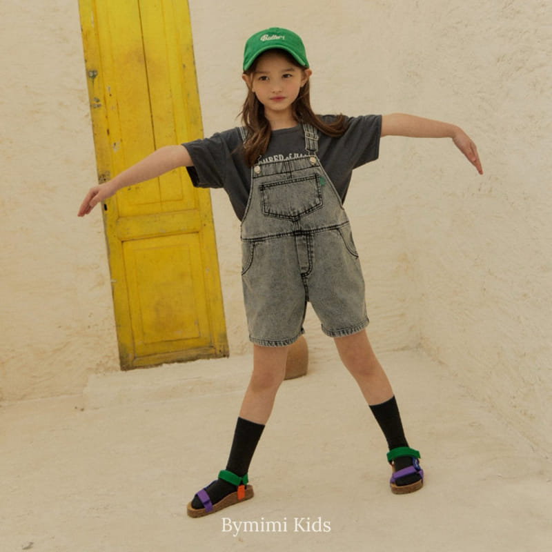Bymimi - Korean Children Fashion - #Kfashion4kids - Sno Dungarees Pants - 3