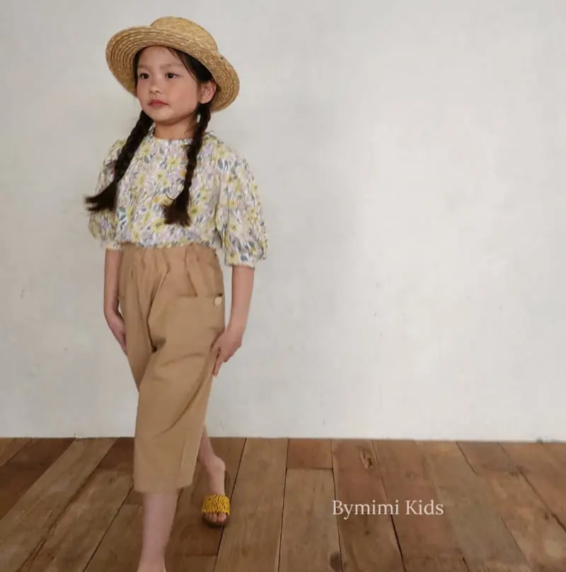 Bymimi - Korean Children Fashion - #childofig - Flower Puff Tee - 11